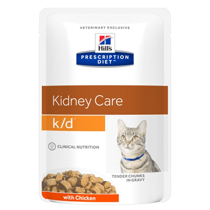 Hill's™ Prescription Diet™ k/d™ Feline (12x85 gram) met Kip
