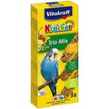 Vitakraft Kräcker Trio-Mix parkiet Banaan/kruiden/kiwi